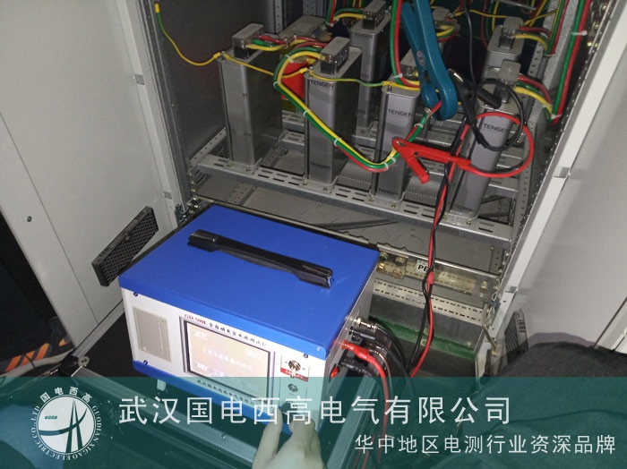 国电西高为青岛特锐德调试局放测试仪等设备