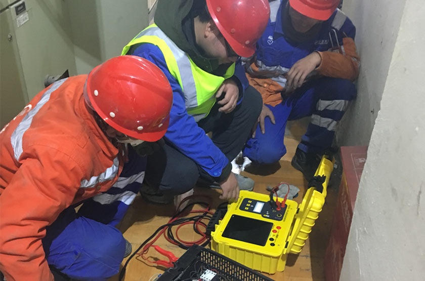 国电西高应邀为西藏客户调试超低频