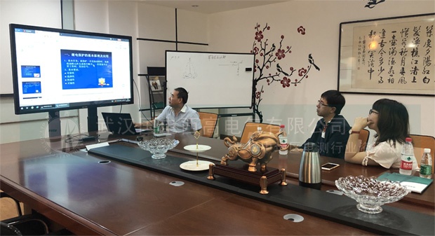 重庆客户到访国电西高交流学习