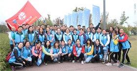 2019年国电西高“徒步绿色行”大型阳光活动