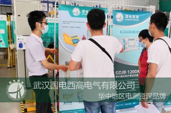 宜昌客户莅临国电西高参观考察