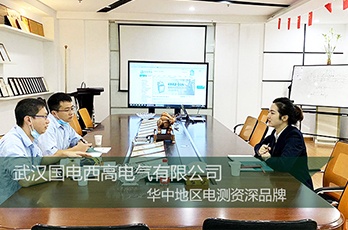 广州客户莅临国电西高参观考察