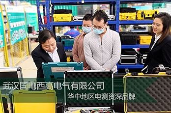 深圳客户莅临国电西高参观考察