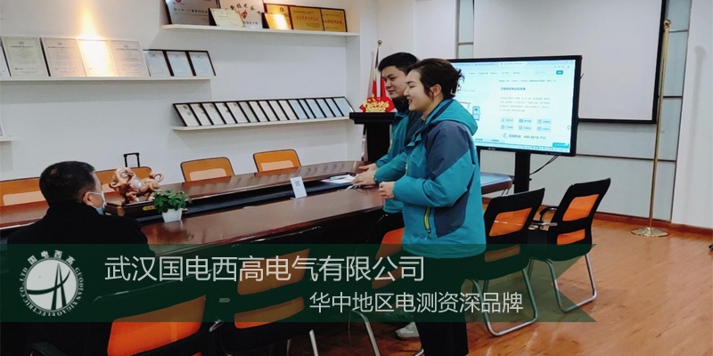 珠海客户莅临国电西高参观考察局部放电测试设备