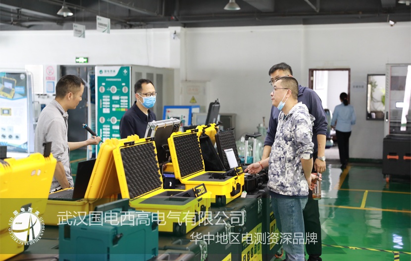 四川客户到访国电西高参观考察、洽谈业务!