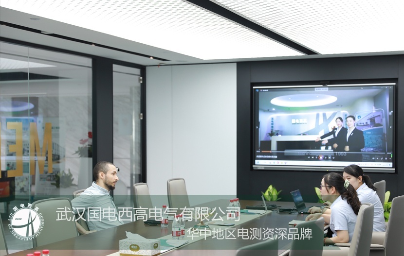 变压器测试台与无局放装置成焦点,埃及客户来访国电西高 变压器测试台与无局放装置成焦点,埃及客户来访国电西高